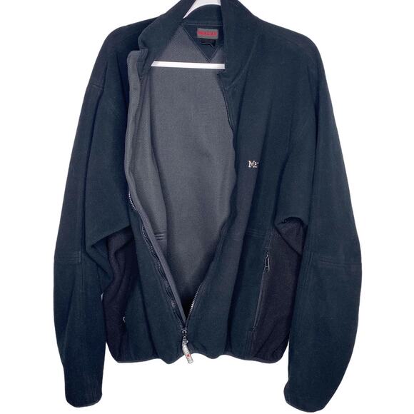 Men's Marmot Black WindStopper Fleece Zip Jacket - Picture 4 of 10